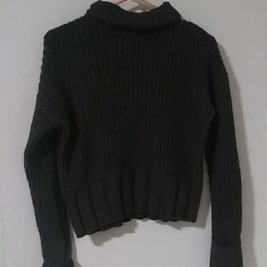 Navy blue turtleneck